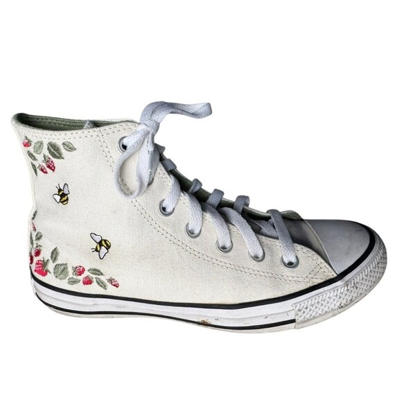 Converse Chuck Taylor Easy On High TD Berries & Bees Sneakers Women's 8 Ltd. Ed. - Picture 7 of 13